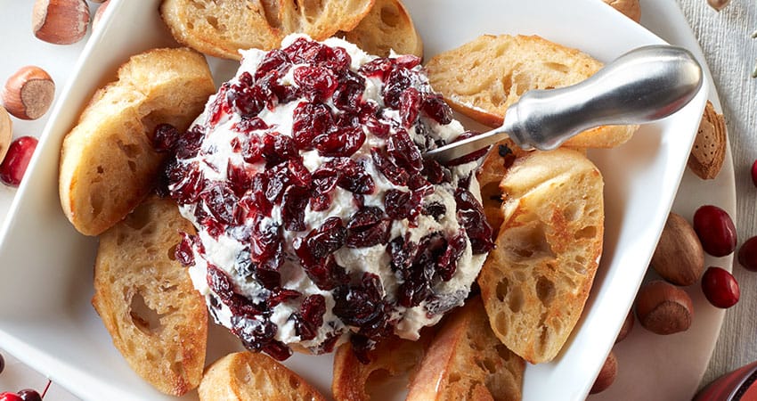 Cranberry Goat Cheese Ball