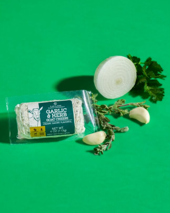 garlic & herb goat cheese