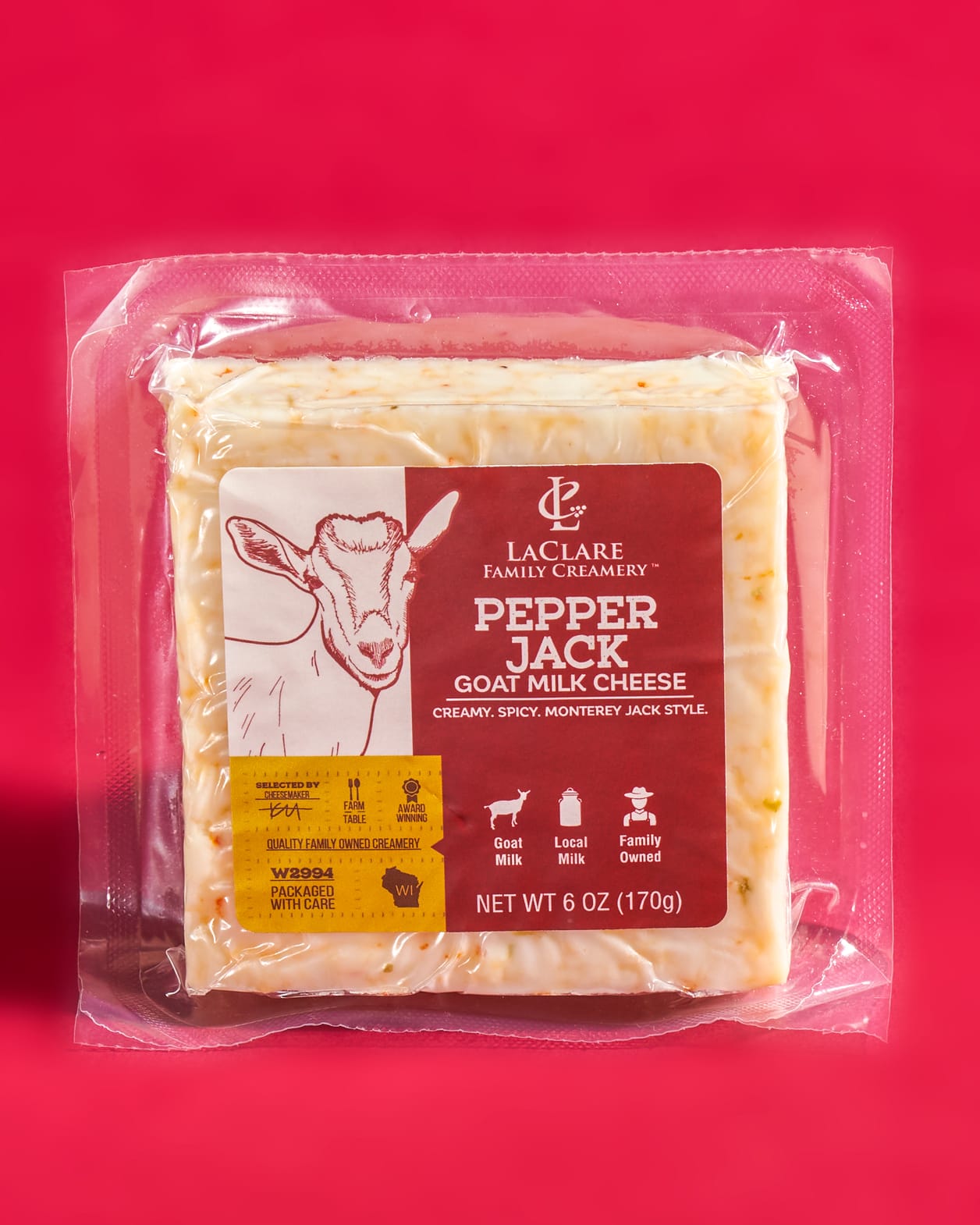 pepper jack goat cheese